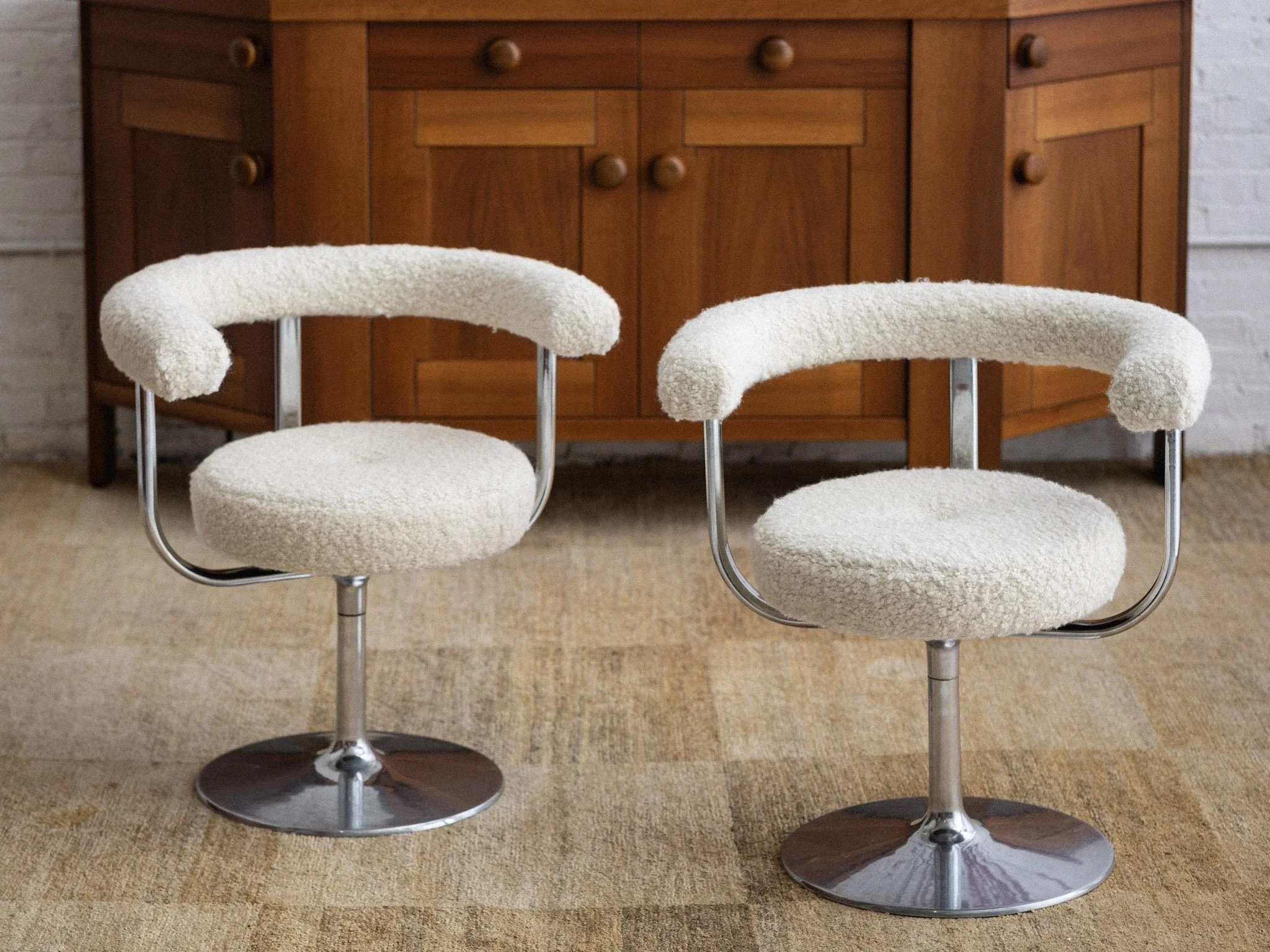 1960s Chrome 'Polar' Chairs by Esko Pajamies for Lepo, Finland - a